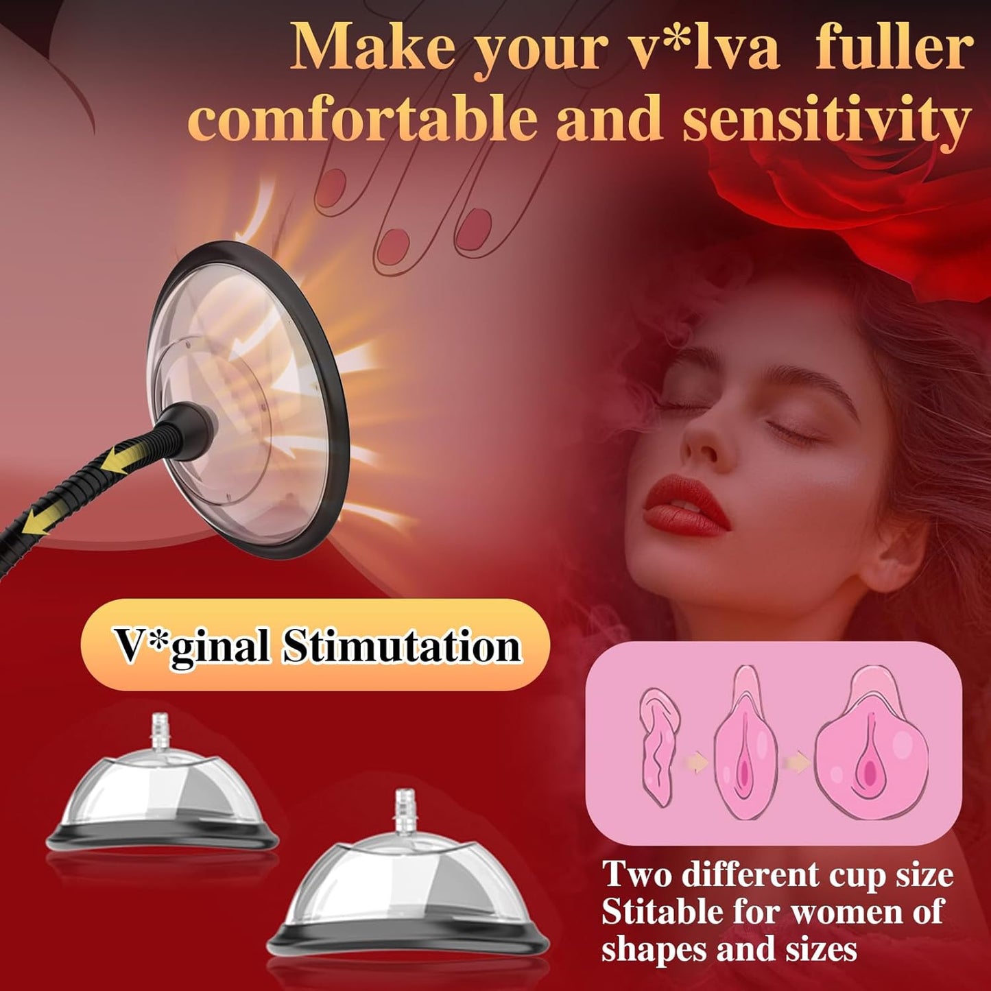 DualForce Penis & Pussy Vacuum Pump Set - SinfulX - Personal Care > Sexual Wellness > Pussy Pump