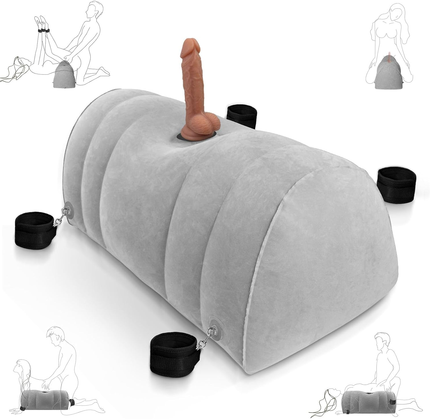 SinSaddle Inflatable Dildo Mount BDSM  Sex Pillow