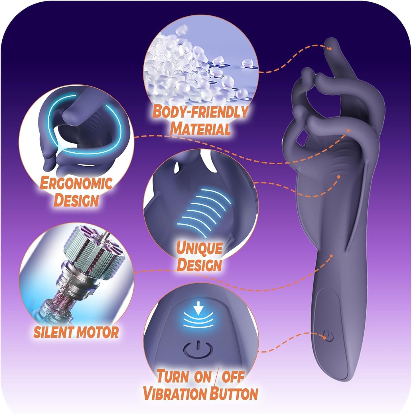 ThrobWave Ergonomic Penis Trainer Glans Stimulator - SinfulX