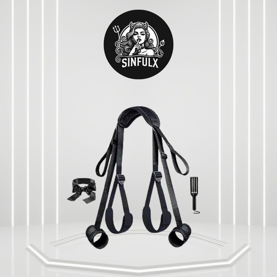 LuciferForge Complete BDSM Bondage Restraint Set - SinfulX