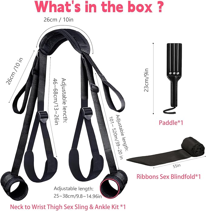 LuciferForge Complete BDSM Bondage Restraint Set - SinfulX