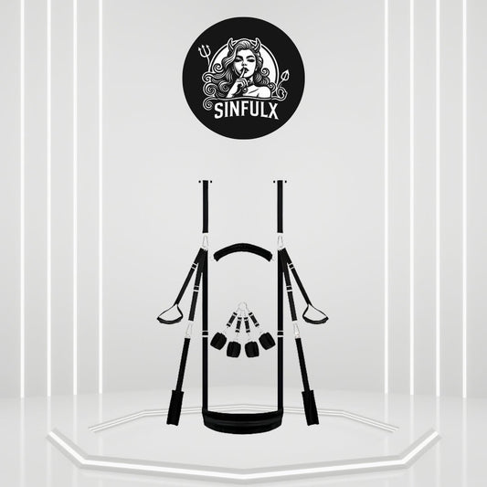 Deluxe BDSM Sex Swing with Cuffs Kit - SinfulX