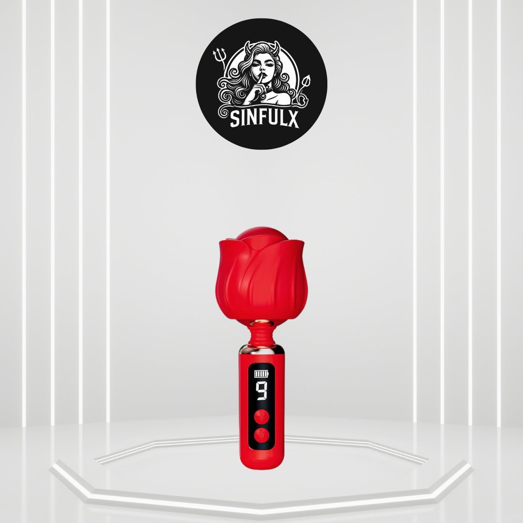 MonarchScepter Rose Clitoral Vibrator - SinfulX