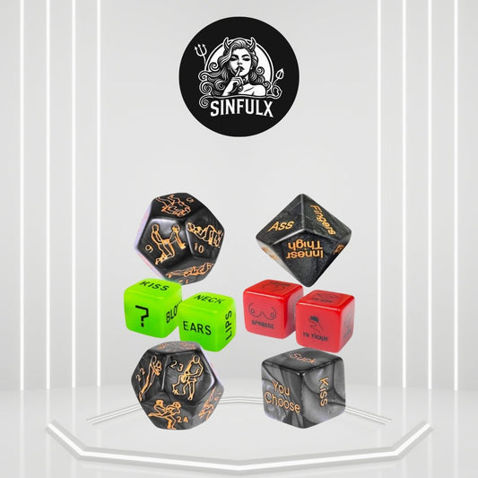 24 Positions Sex Game Dice - SinfulX