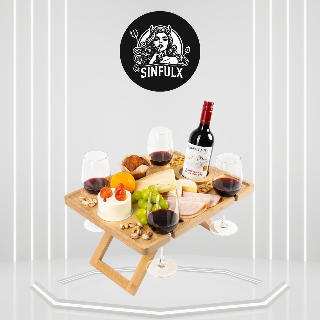 Morning After Wine Picnic Charcuterie Table - SinfulX