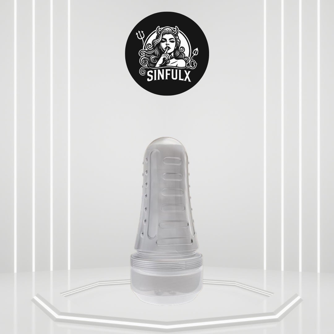 MaxEndurance Transparent Fleshlight Masturbator - SinfulX