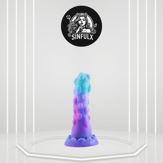 EuphorVibe Small Monster Fantasy Dildo | Beginner - Friendly, Realistic, Strong Suction Cup - SinfulX - 
