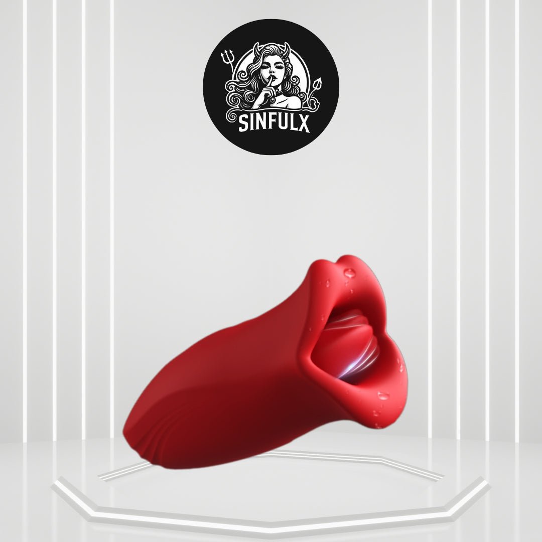 PlushCurve Clit Stimulation Tongue Vibrator - SinfulX