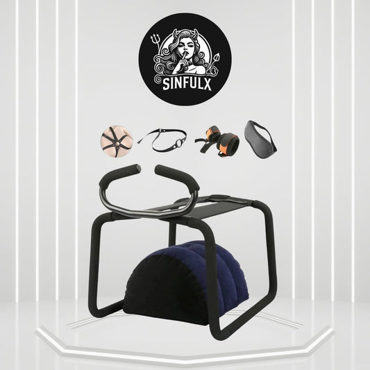 ThrillBounce Sex Chair with Spring Action Kit - SinfulX - Personal Care > Sexual Wellness > Sex Chair