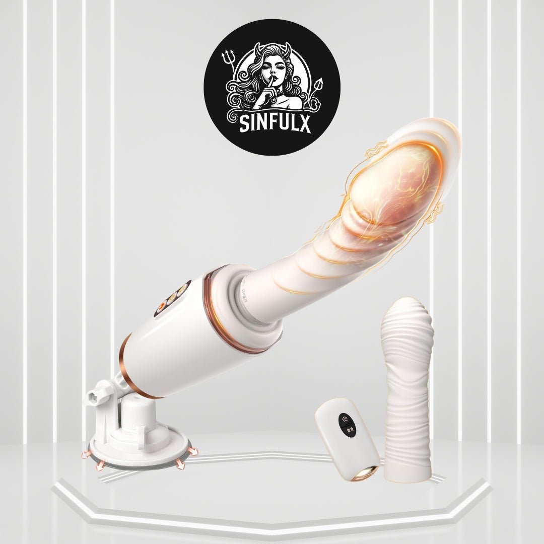 DualRide Dual Head Thrusting Dildo with Remote - SinfulX -
