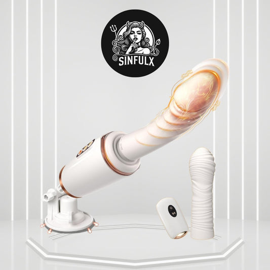 DualRide Dual Head Thrusting Dildo with Remote - SinfulX -
