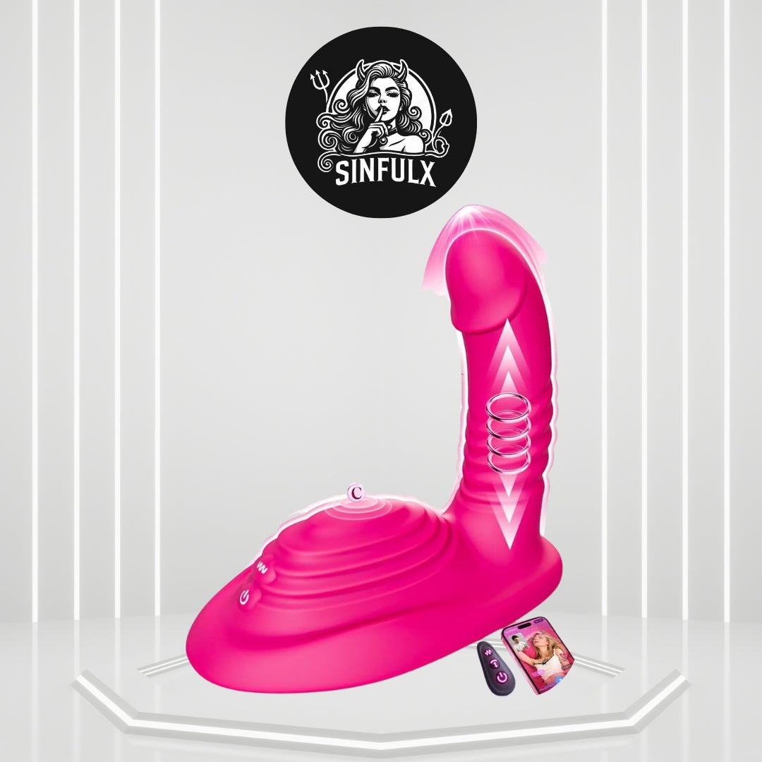 GrindThrone Ride-On Grinder Thrusting Dildo 9×9 - SinfulX -