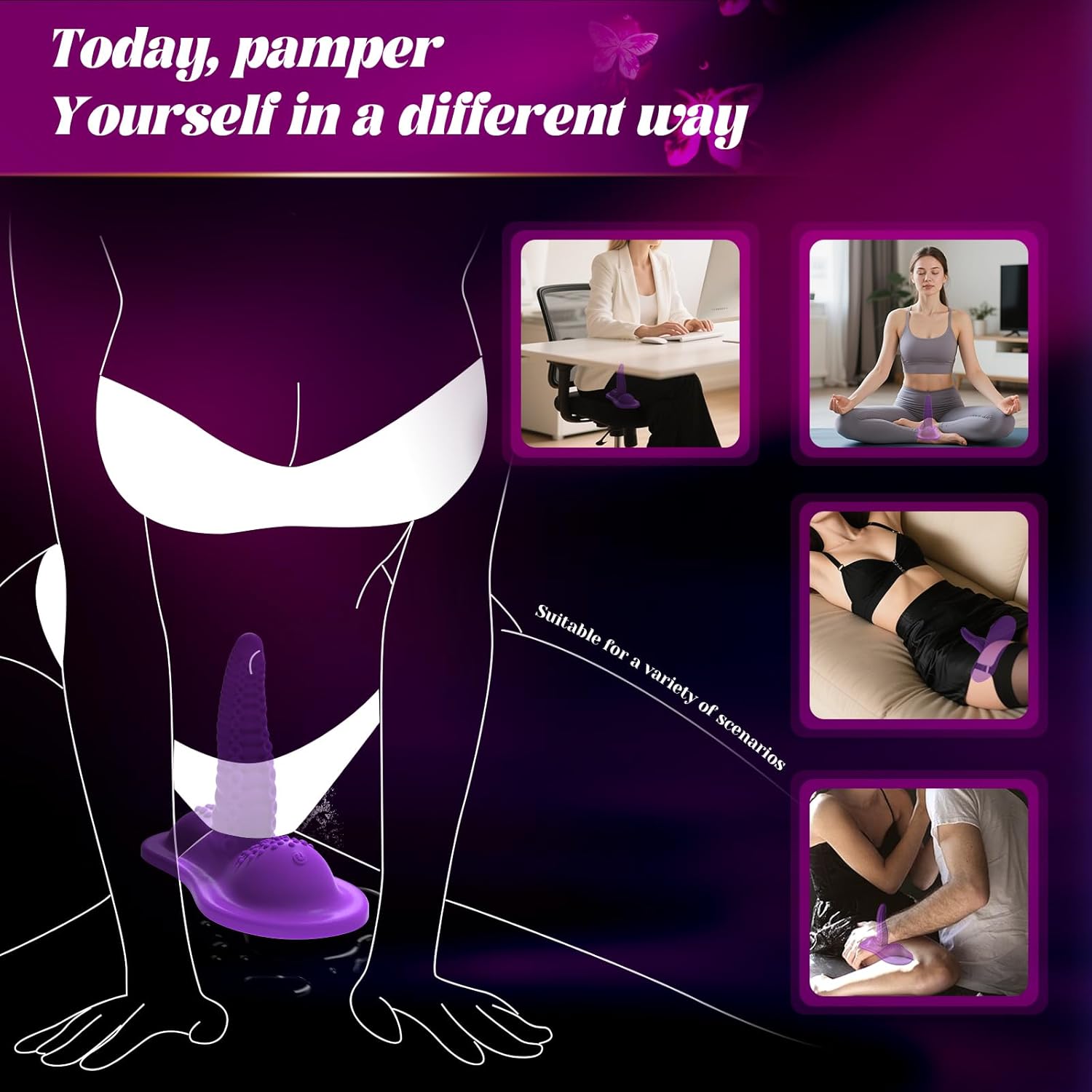 TentacleThrone Ride - On Tentacle Swing Dildo with Remote - SinfulX - Personal Care > Sexual Wellness > Ride - On Vibrator