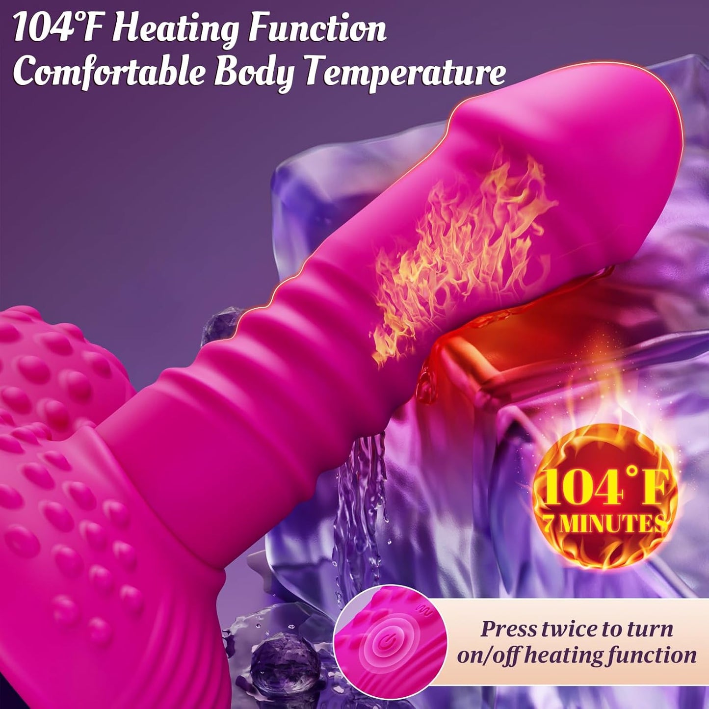ThroneRide Heated Ride - On Thrusting Dildo with Remote - SinfulX - 