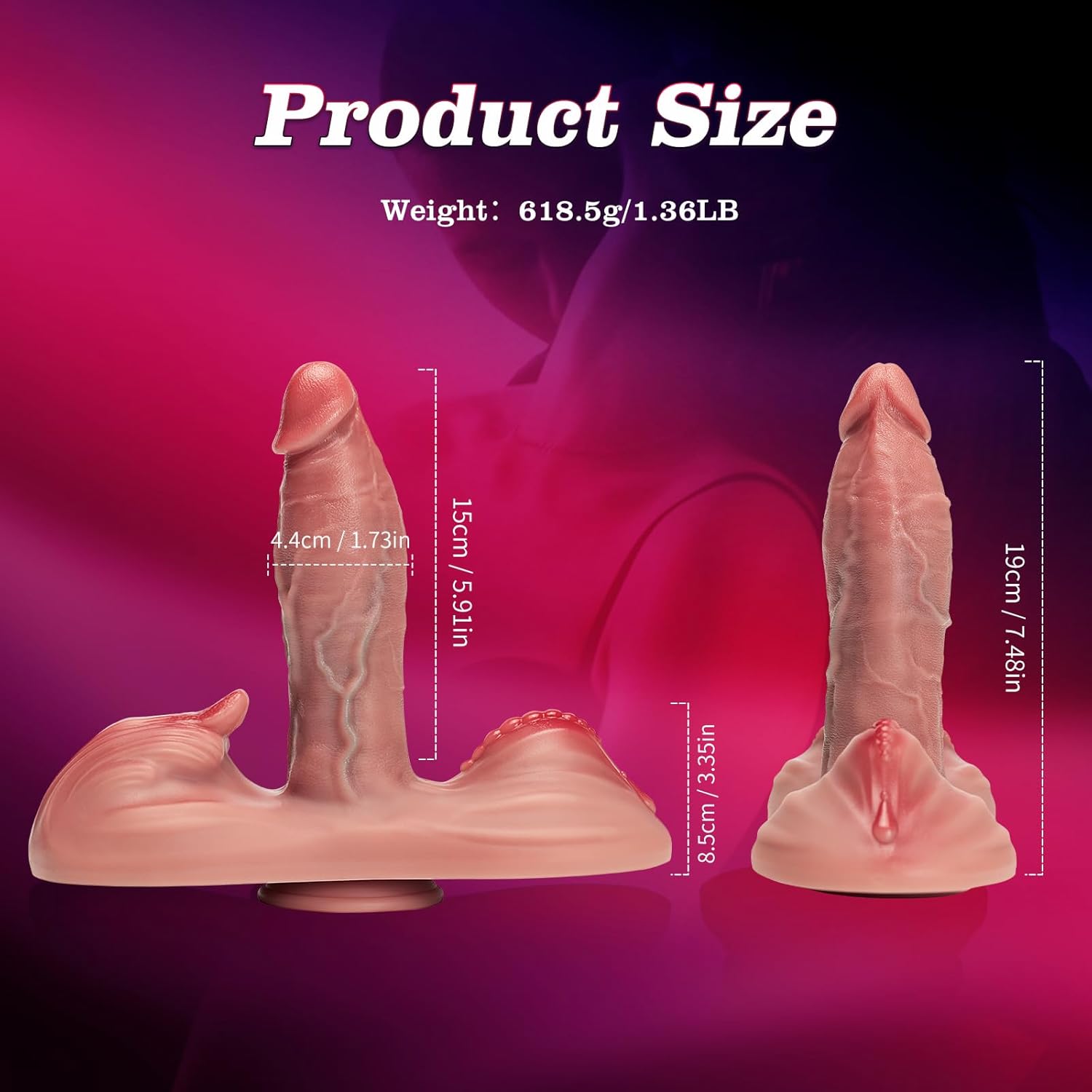 RideForce 3 - in - 1 Thrusting Riding Vibrator with Remote - SinfulX - Personal Care > Sexual Wellness > Ride - On Vibrator