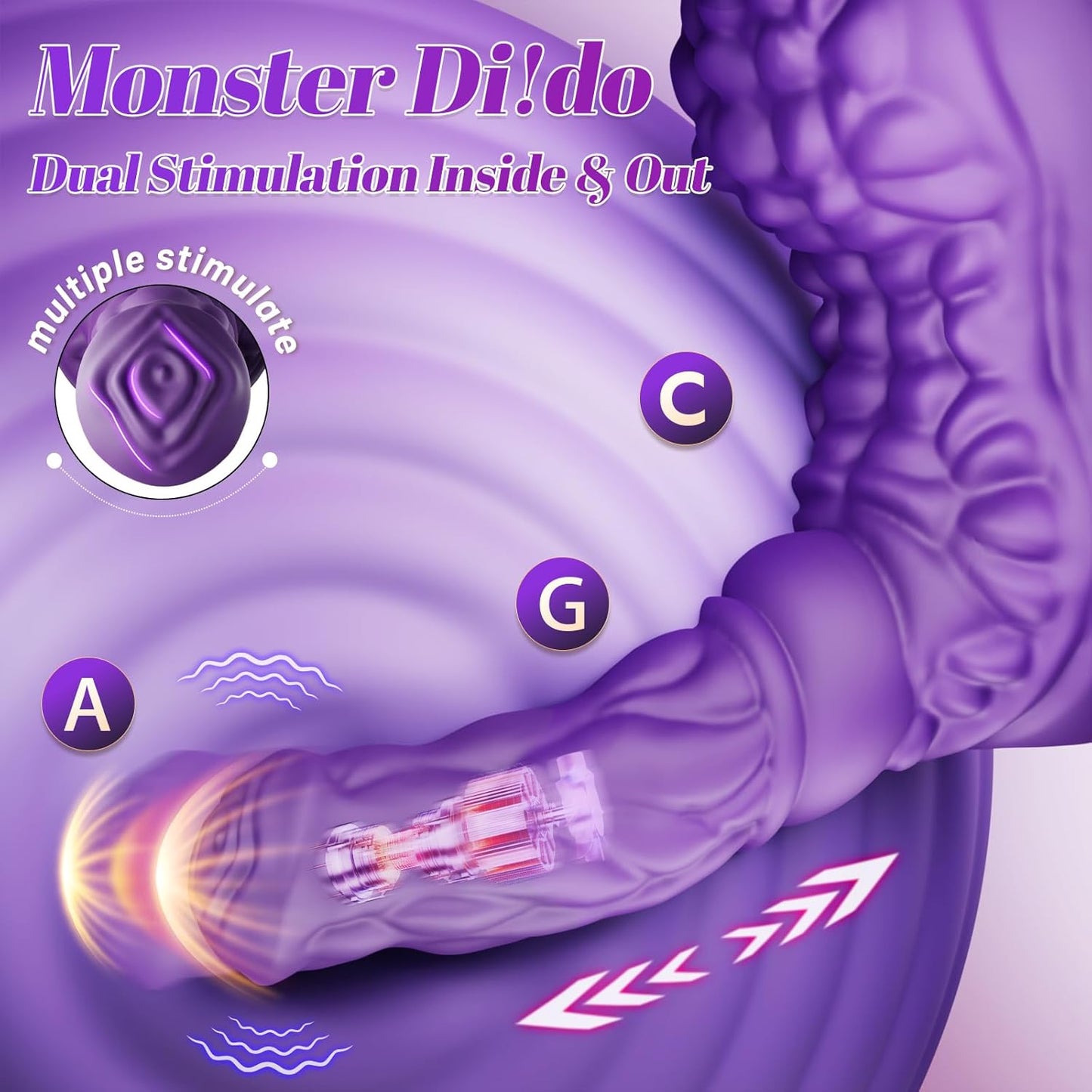 RideNova Sit and Ride Thrusting Dildo with Remote - SinfulX - Personal Care > Sexual Wellness > Ride - On Vibrator