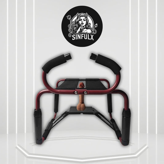 FlexBounce Adjustable Sex Position Chair with Dildo - SinfulX -