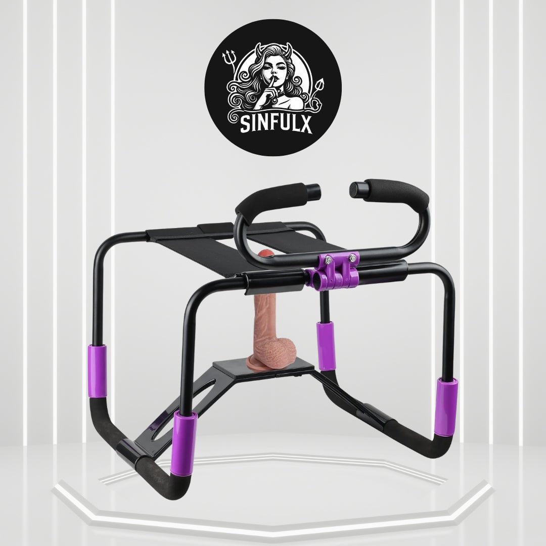 RotateFlex Adjustable Sex Chair with Dildo Mount - SinfulX - 