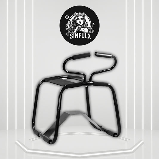 ControlBounce Adjustable Bouncing Sex Chair with Handrail - SinfulX - 