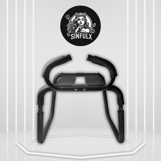 AxisControl Sex Chair with Armrests & Elastic Straps - SinfulX - 