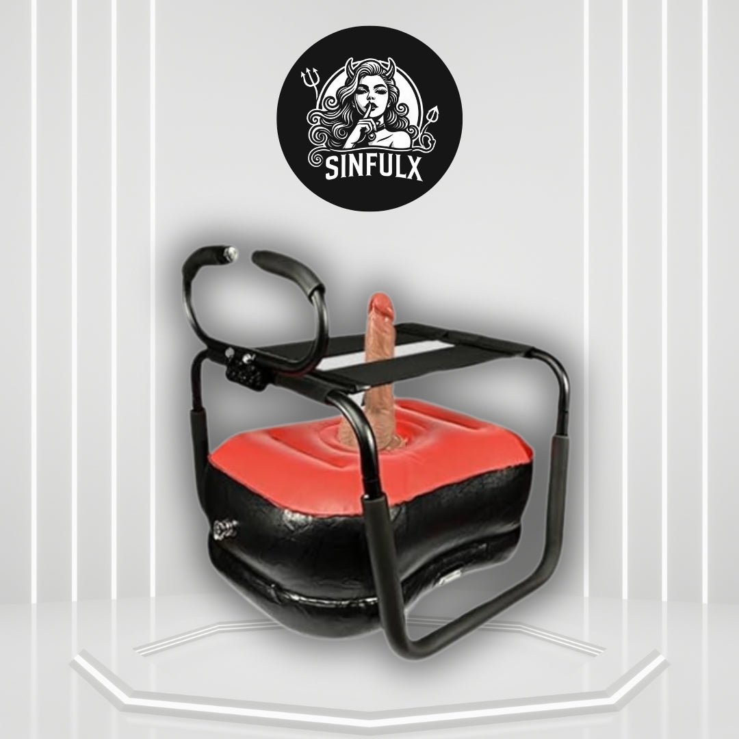 SteelBounce Adjustable Sex Chair with Handrail - SinfulX - 