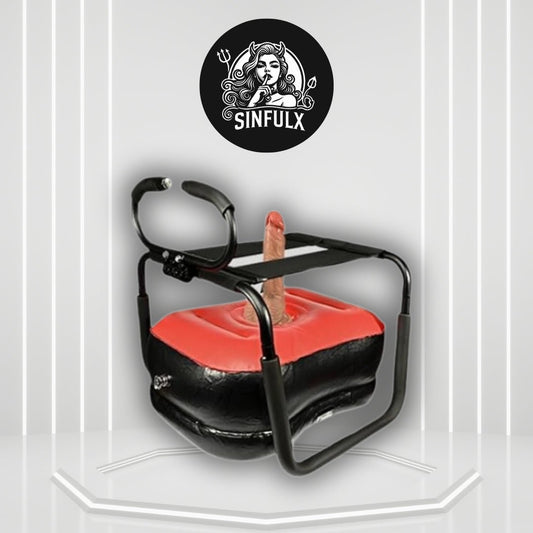 SteelBounce Adjustable Sex Chair with Handrail - SinfulX - 
