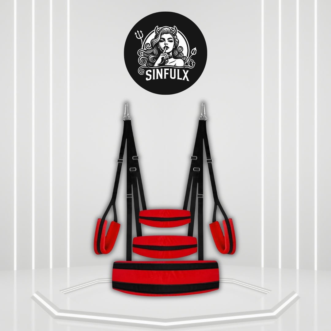 AeroBound Adjustable BDSM Sex Swing for Couples - SinfulX - 