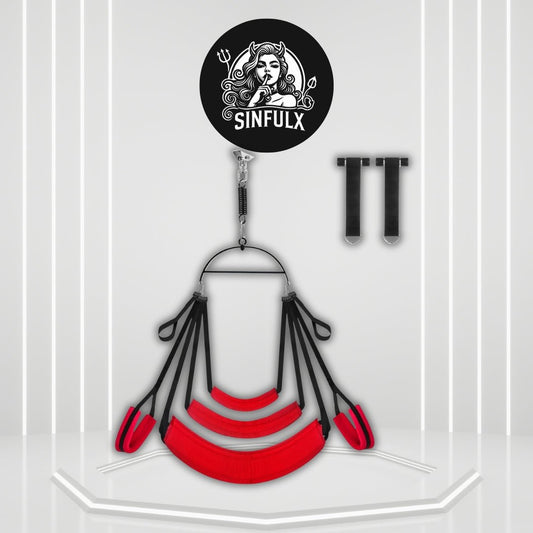 OrbitComfort 360° Adjustable Rotating Sex Swing - SinfulX -