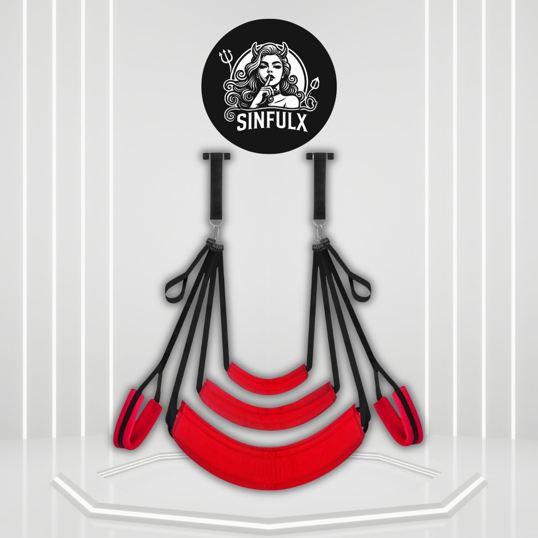 ScarletComfort Door Sex Swing Adjustable Cushioned