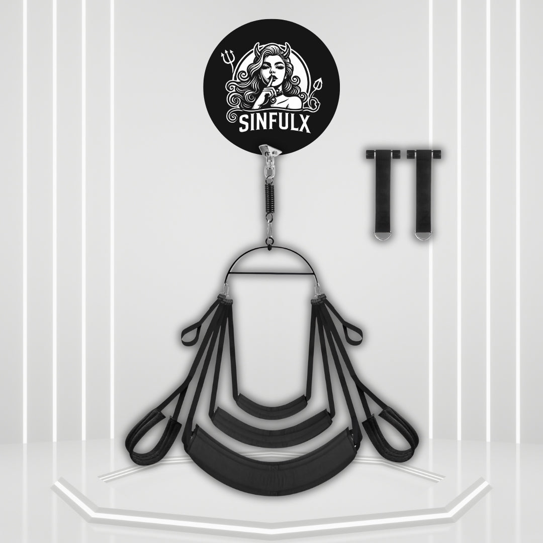 OrbitBond BDSM Sex Swing with Handcuffs 360°