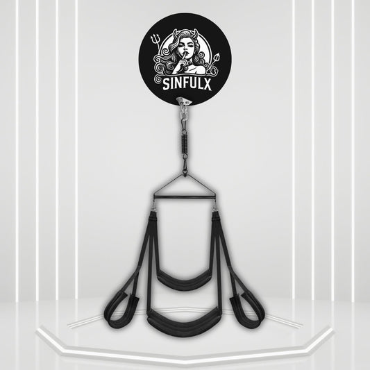 MidnightSpin 360° Spinning Ceiling Sex Swing - SinfulX -