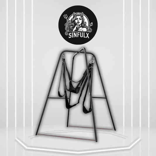 SteelFrame Freestanding Sex Swing Stand 400lb - SinfulX -