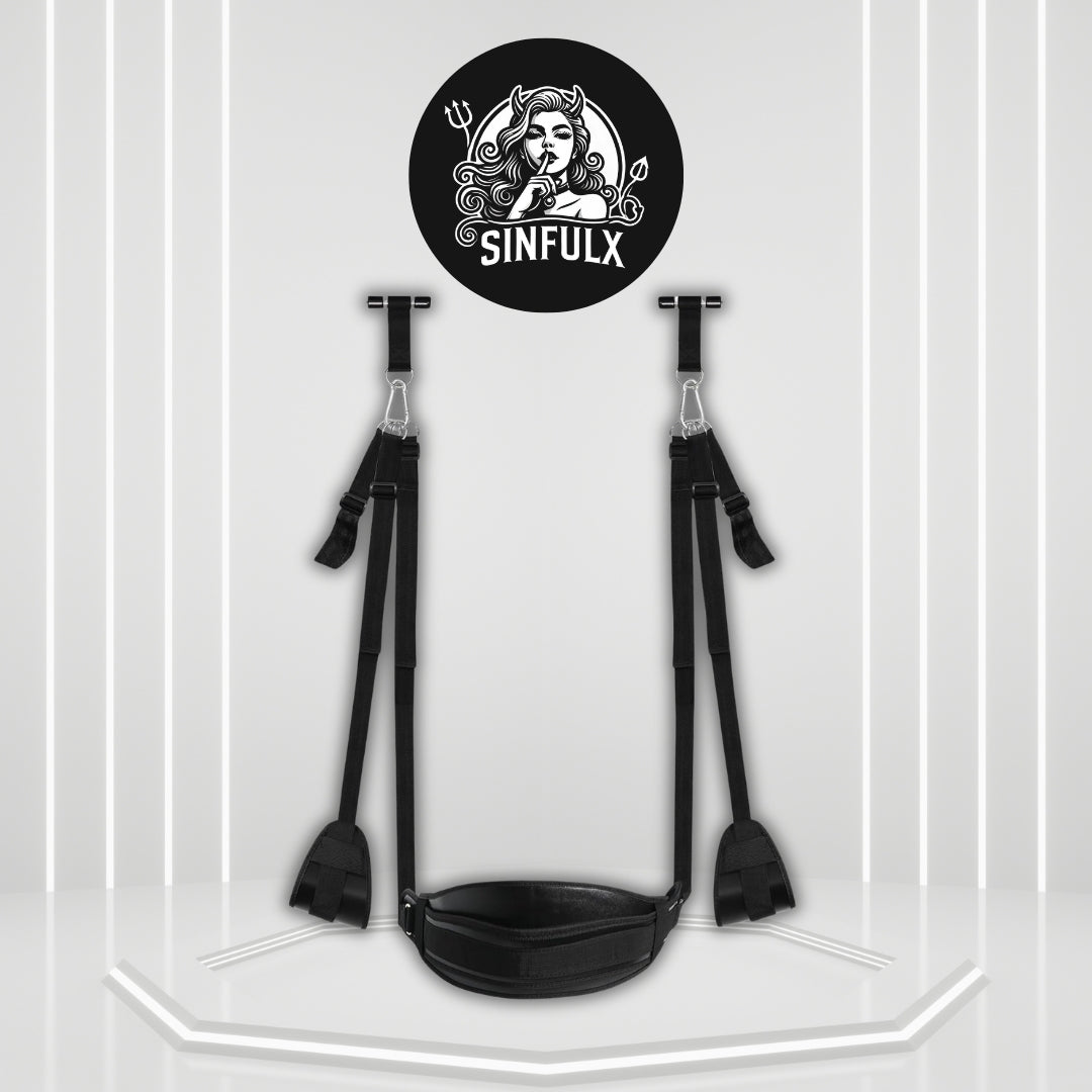 SilvarisX Door Sex Swing with Seat 300lb