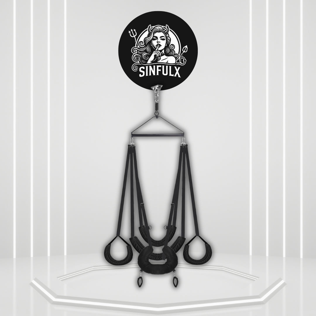 VirexaX 360° Ceiling Sex Swing Wide Cushion
