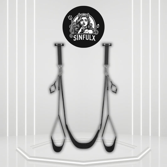 ElarisX Adjustable Door Swing with Handles - SinfulX -