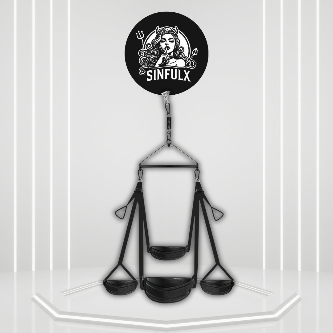 NexoraX 360° Heavy Duty Sex Swing Adjustable