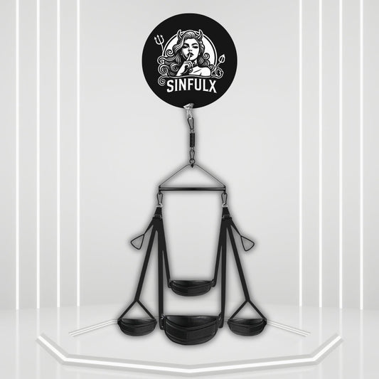 NexoraX 360° Heavy Duty Sex Swing Adjustable - SinfulX -