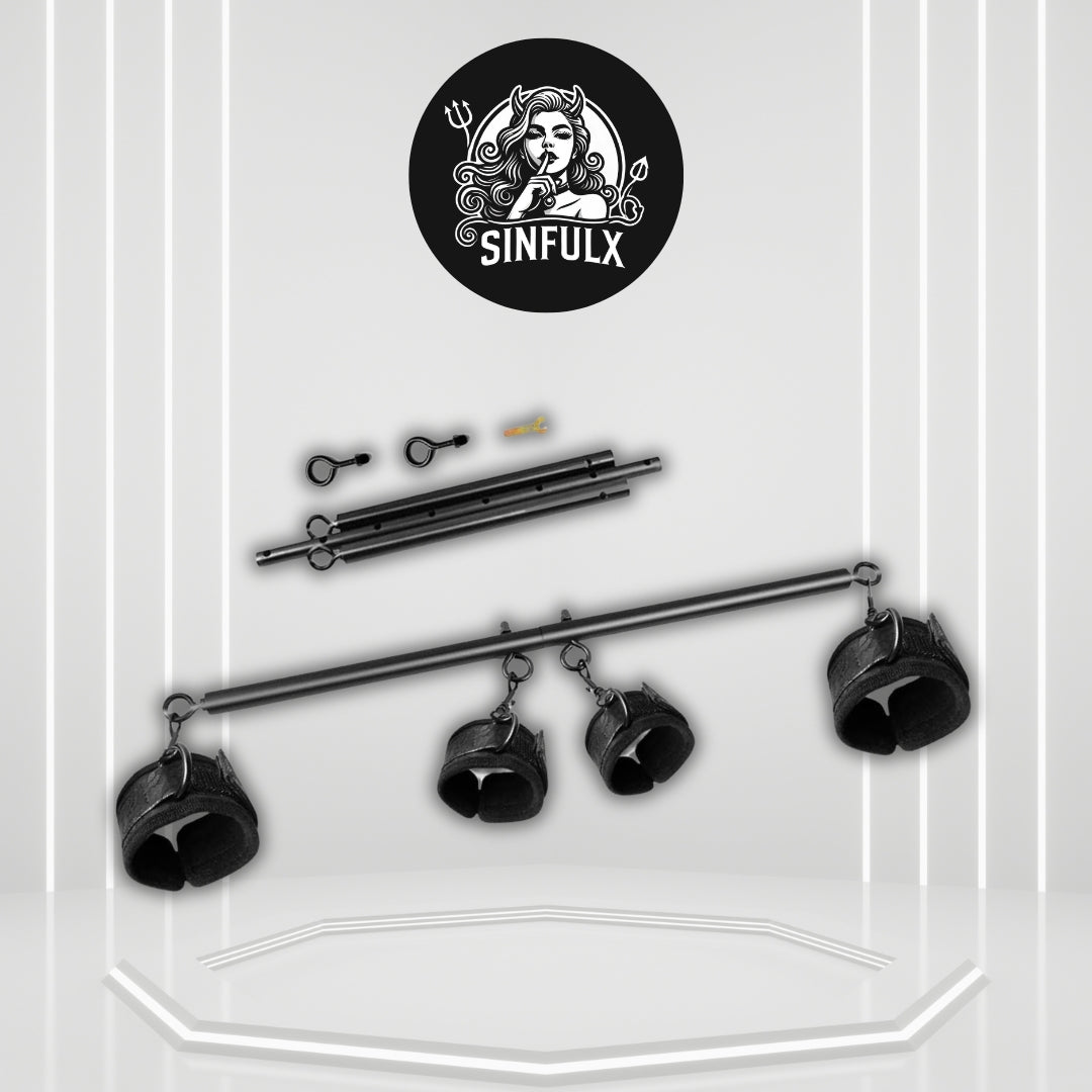 IronFlex Adjustable Spreader Bar BDSM Restraints