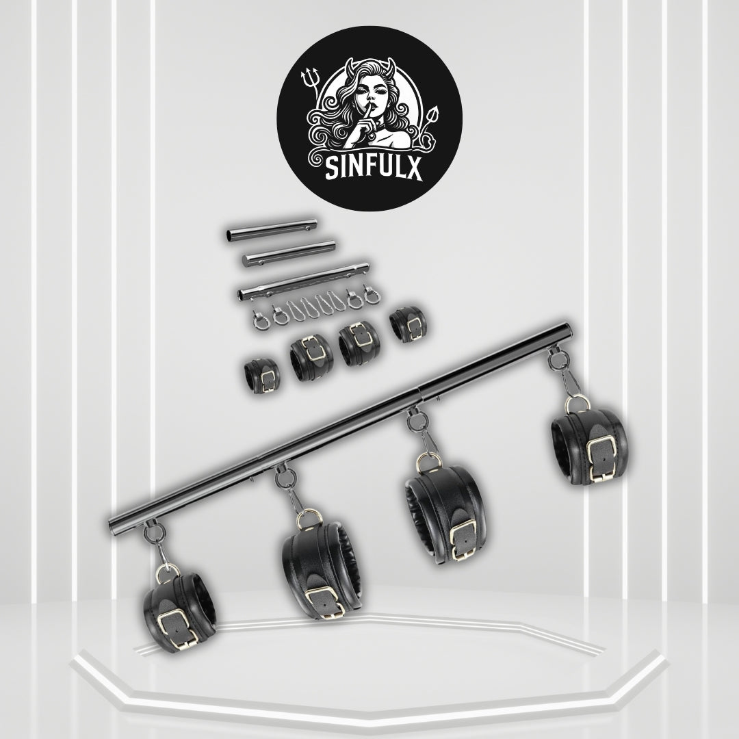 SteelEase Stainless Steel Spreader Bar BDSM Kit