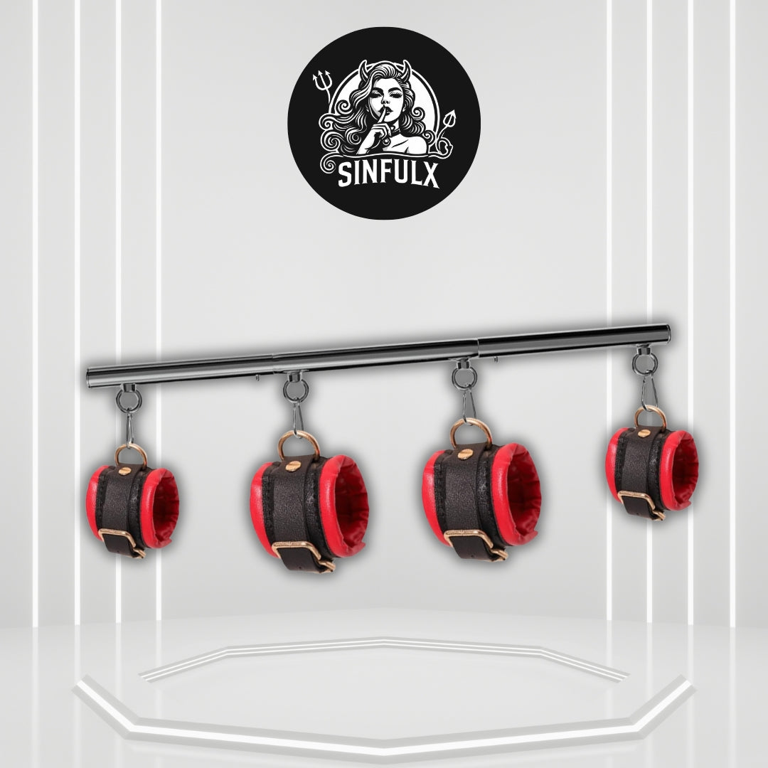 CrimsonSteel Red Stainless Steel Spreader Bar Kit