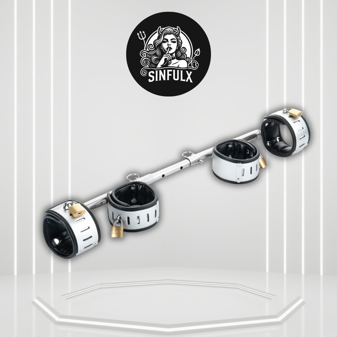 PivotLock Lockable Swivel Spreader Bar with Cuffs