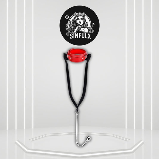 SteelLeash Anal Hook Collar Leash BDSM Kit - SinfulX -
