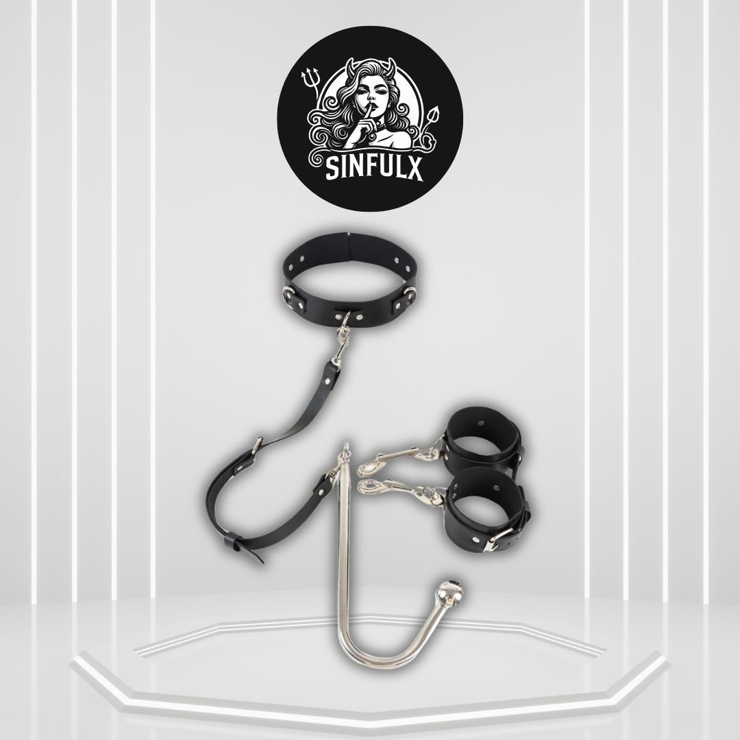 ControlHook Anal Hook Neck Wrist Bondage Kit - SinfulX -