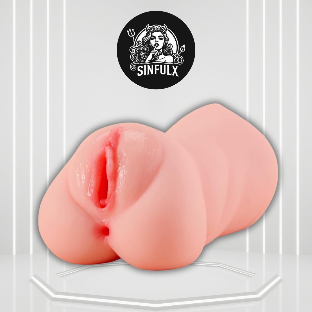 TriCore 3-in-1 Realistic Pocket Pussy 8.6" Male Stroker - SinfulX -