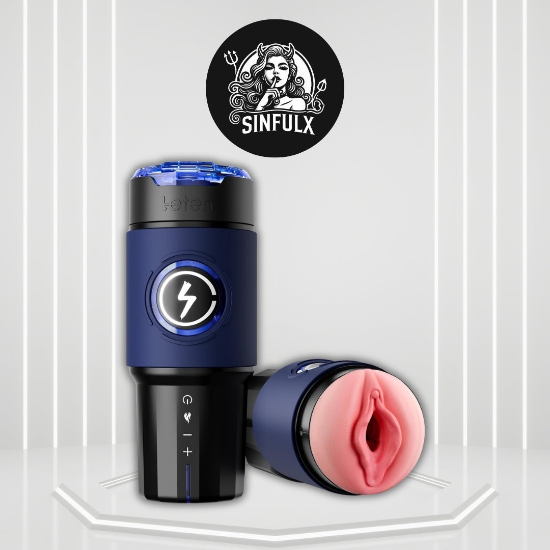 ThermoThrust Thrusting Heated Pocket Pussy 5 Speed Stroker - SinfulX -
