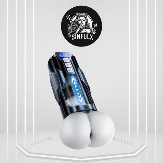 BootyForge Automatic Heated Pocket Pussy Thrusting Male Masturbator - SinfulX -