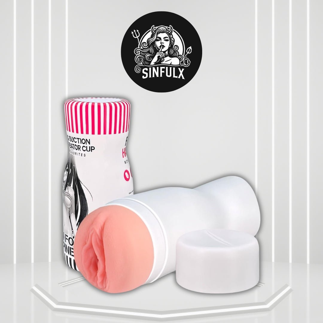 StealthCore Realistic Pocket Pussy Male Stroker Cup - SinfulX -