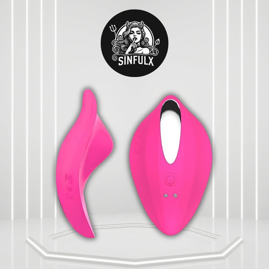 RoseWhisper Wearable Panty Vibrator Remote 12 Modes - SinfulX -