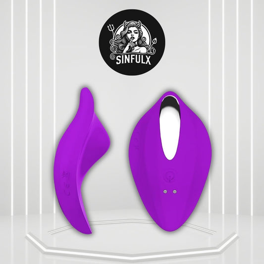 WhisperRose Wearable Panty Vibrator Remote 12 Modes - SinfulX -