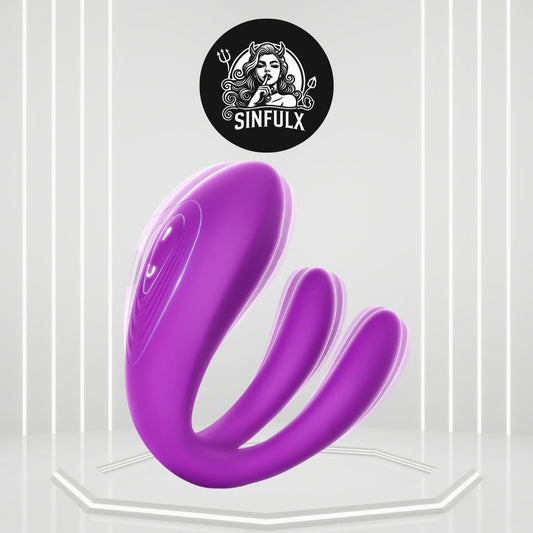 DualPulse Double-Ended Wearable Vibrator 3 Motors - SinfulX -